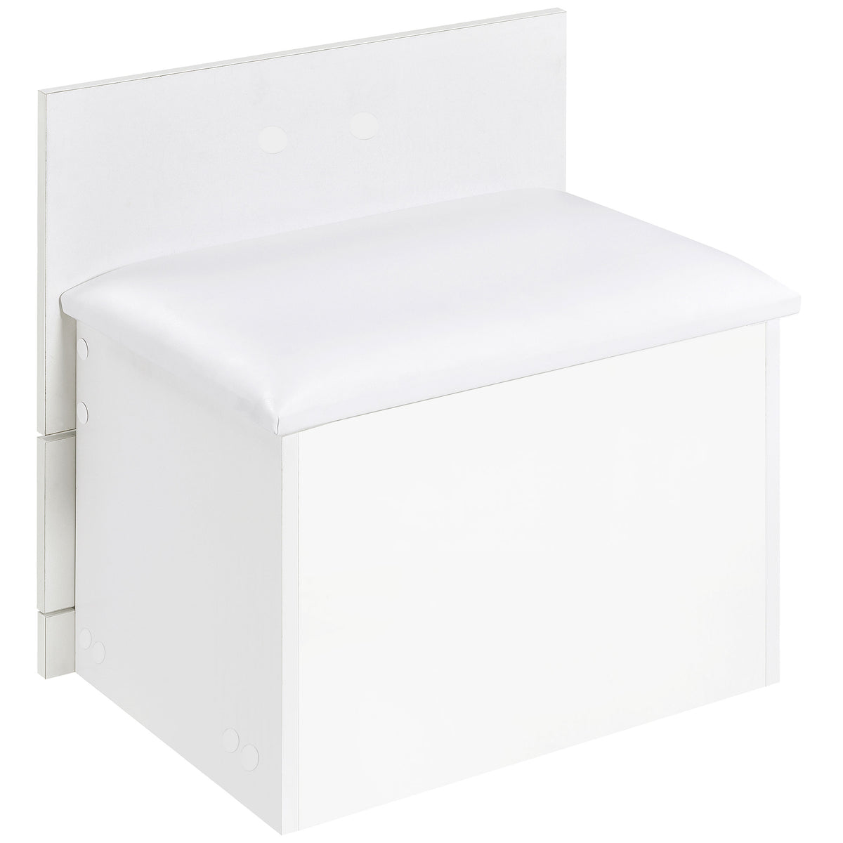 Danbury 3-drawer Makeup Vanity & Stool Set High Gloss - White High Gloss
