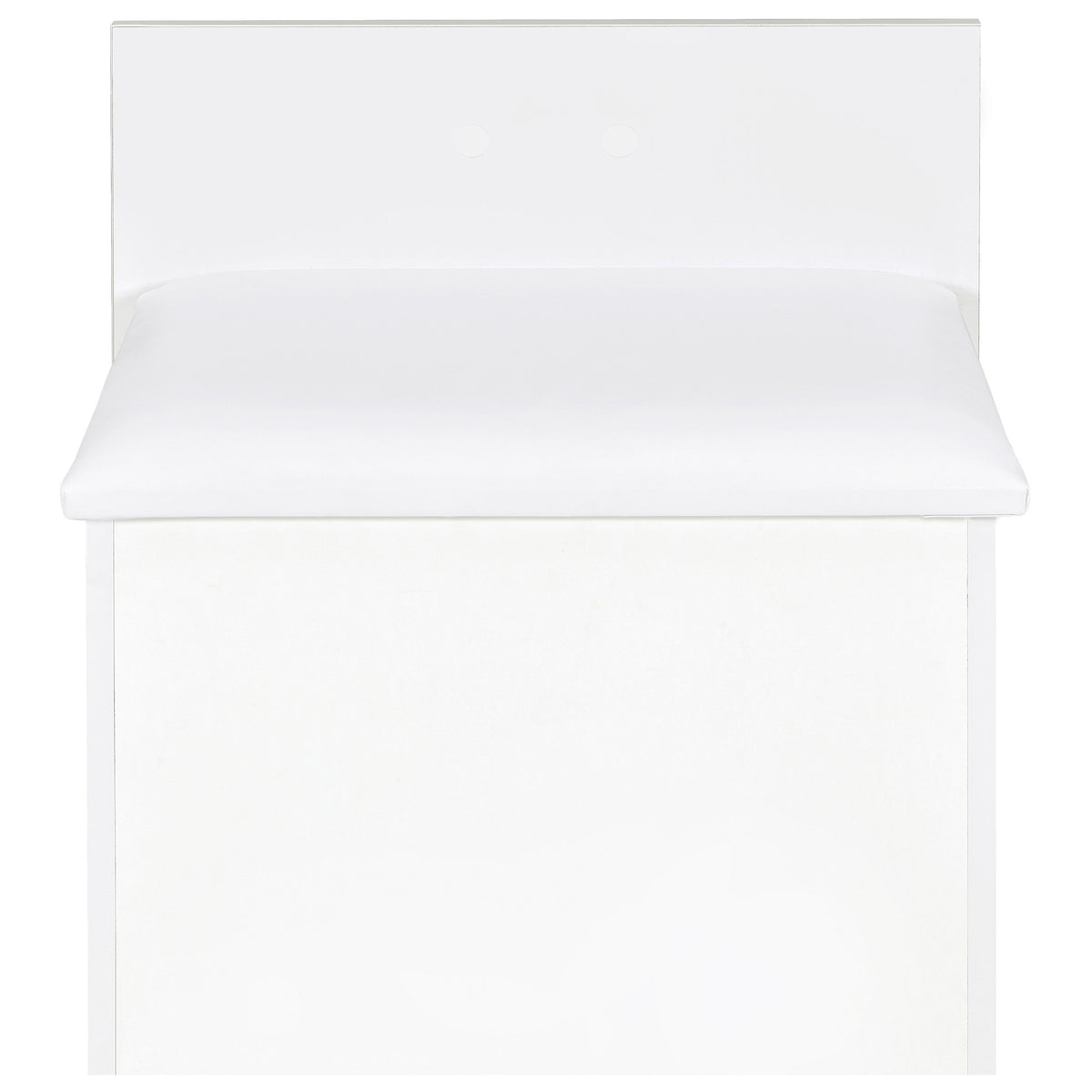 Danbury 3-drawer Makeup Vanity & Stool Set High Gloss - White High Gloss