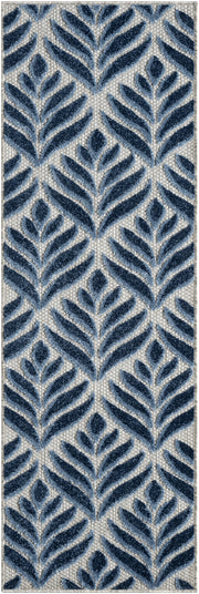 Aloha ALH35 Blue Rug - Runner