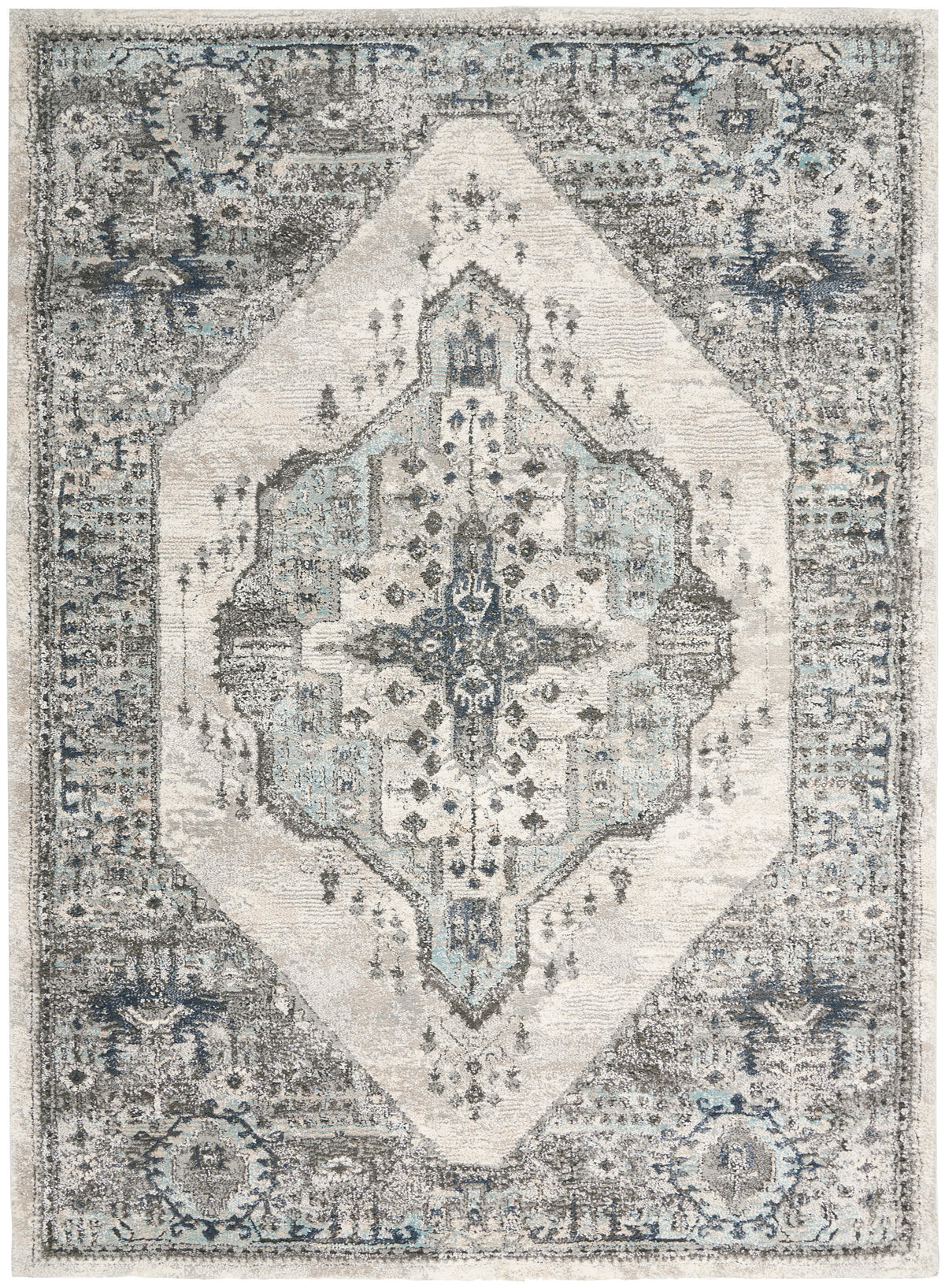 American Manor AMR02 Grey Rug - Rectangle