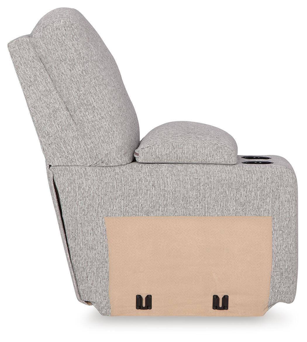 Acklen Place 6-Piece Power Reclining Sectional and Power Recliner