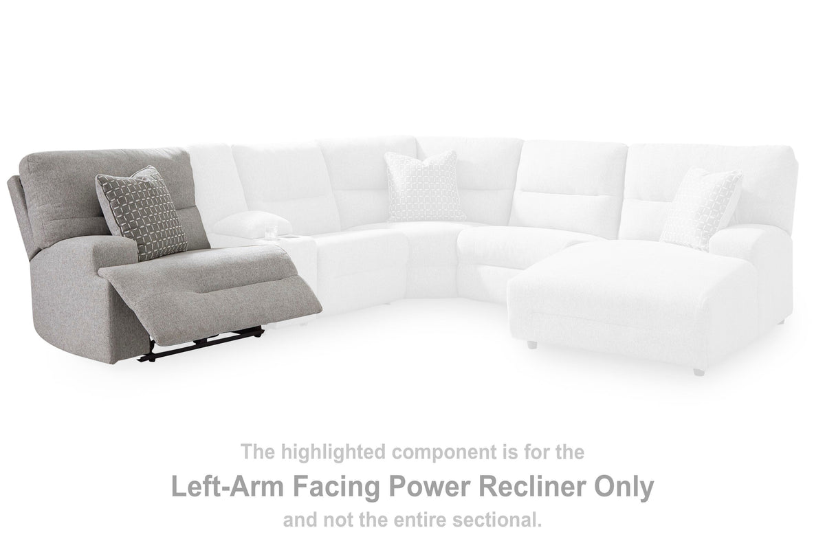 Acklen Place LAF Zero Wall Power Recliner Next-Gen Nuvella™ Performance Fabric