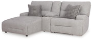 Acklen Place 3-Piece Power Reclining Sectional Sofa with Chaise Next-Gen Nuvella™ Performance Fabric