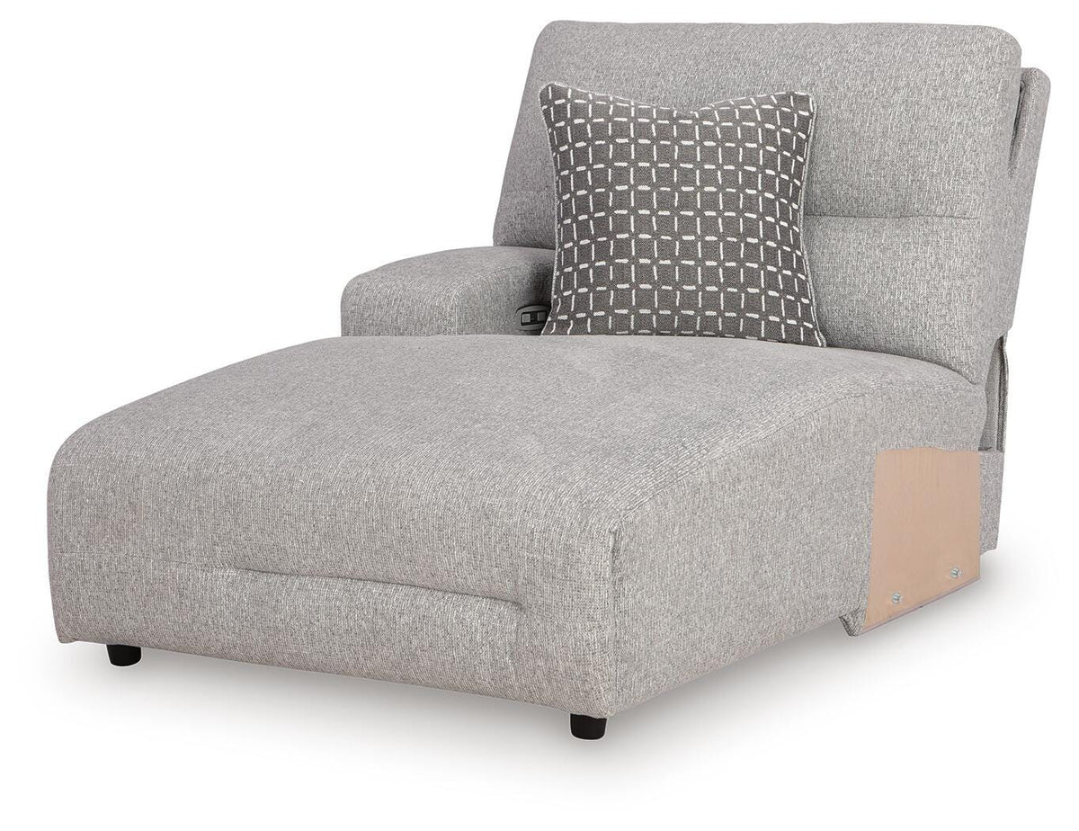 Acklen Place LAF PWR Reclining Back Chaise Next-Gen Nuvella™ Performance Fabric