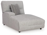 Acklen Place LAF PWR Reclining Back Chaise Next-Gen Nuvella™ Performance Fabric