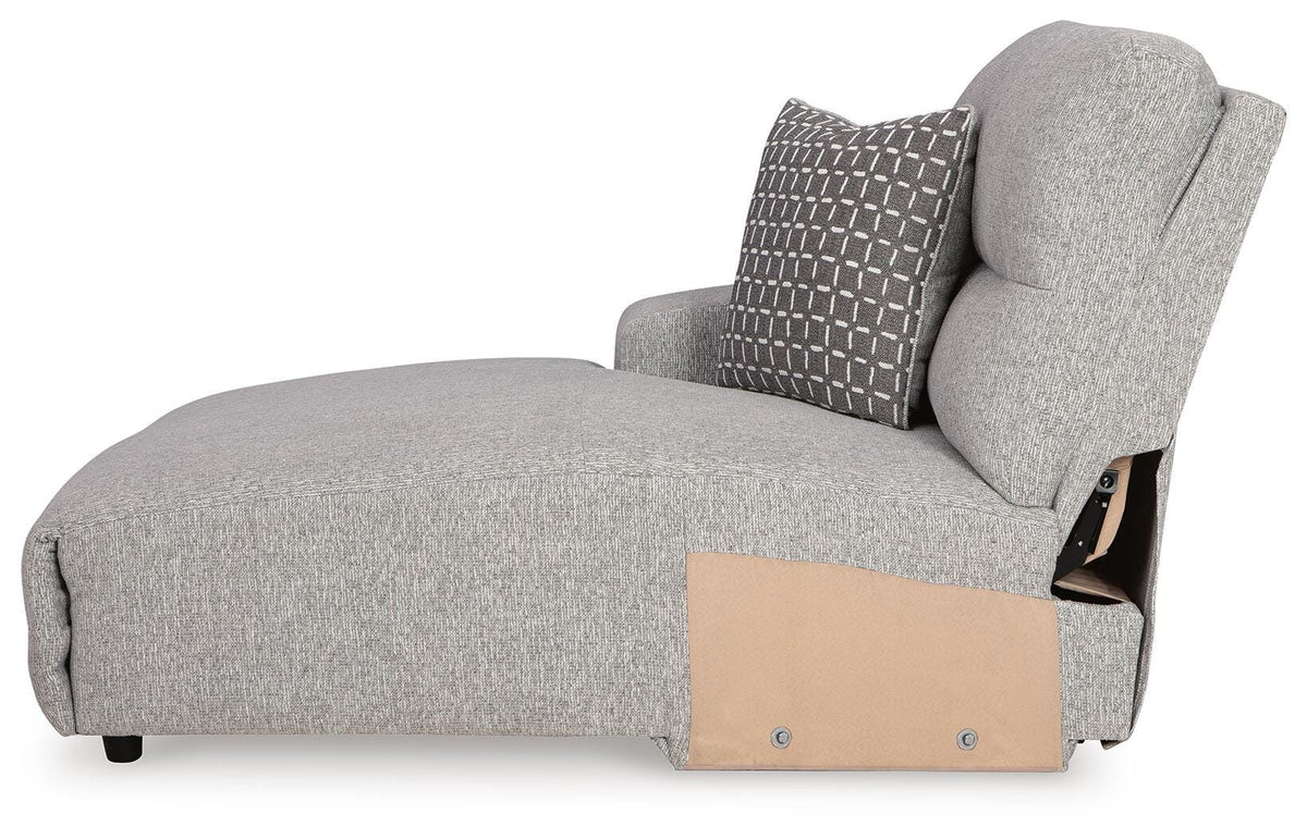 Acklen Place LAF PWR Reclining Back Chaise Next-Gen Nuvella™ Performance Fabric