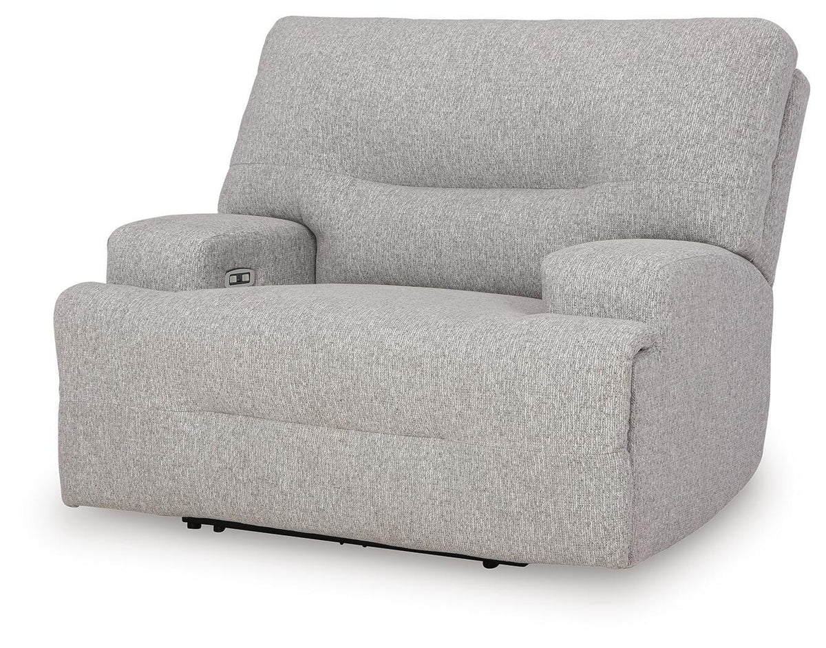 Acklen Place 6-Piece Power Reclining Sectional and Power Recliner