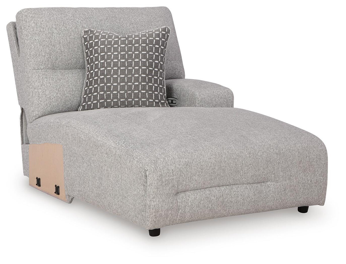 Acklen Place RAF PWR Reclining Back Chaise Next-Gen Nuvella™ Performance Fabric