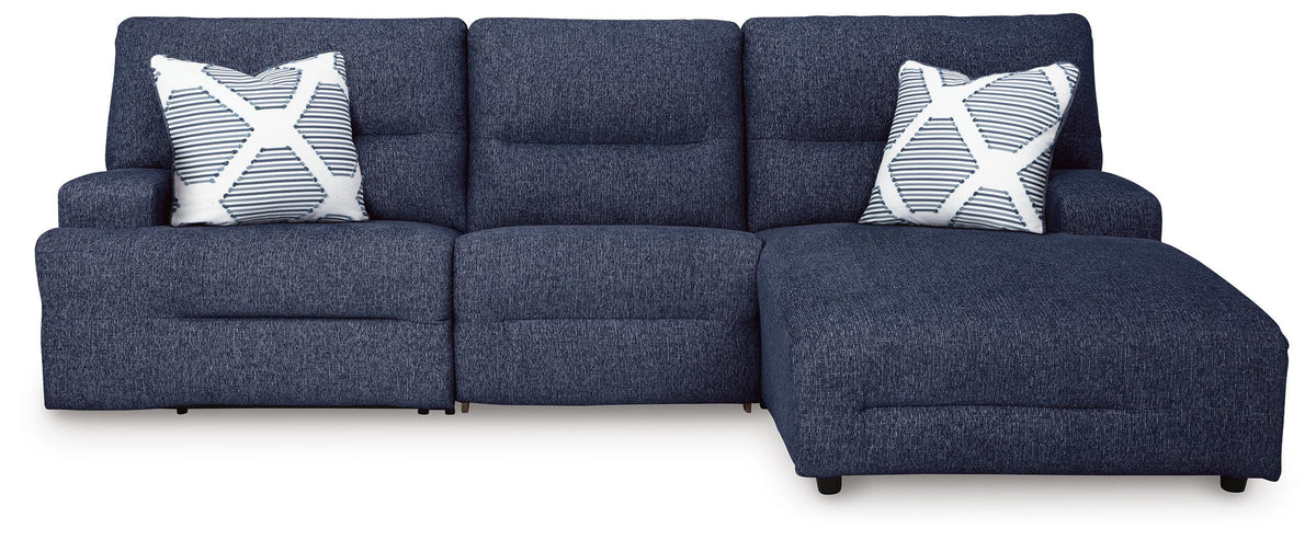 Acklen Place 3-Piece Power Reclining Sectional Next-Gen Nuvella™ Performance Fabric