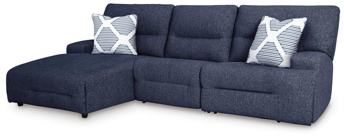 Acklen Place 3-Piece Power Reclining Sectional Next-Gen Nuvella™ Performance Fabric
