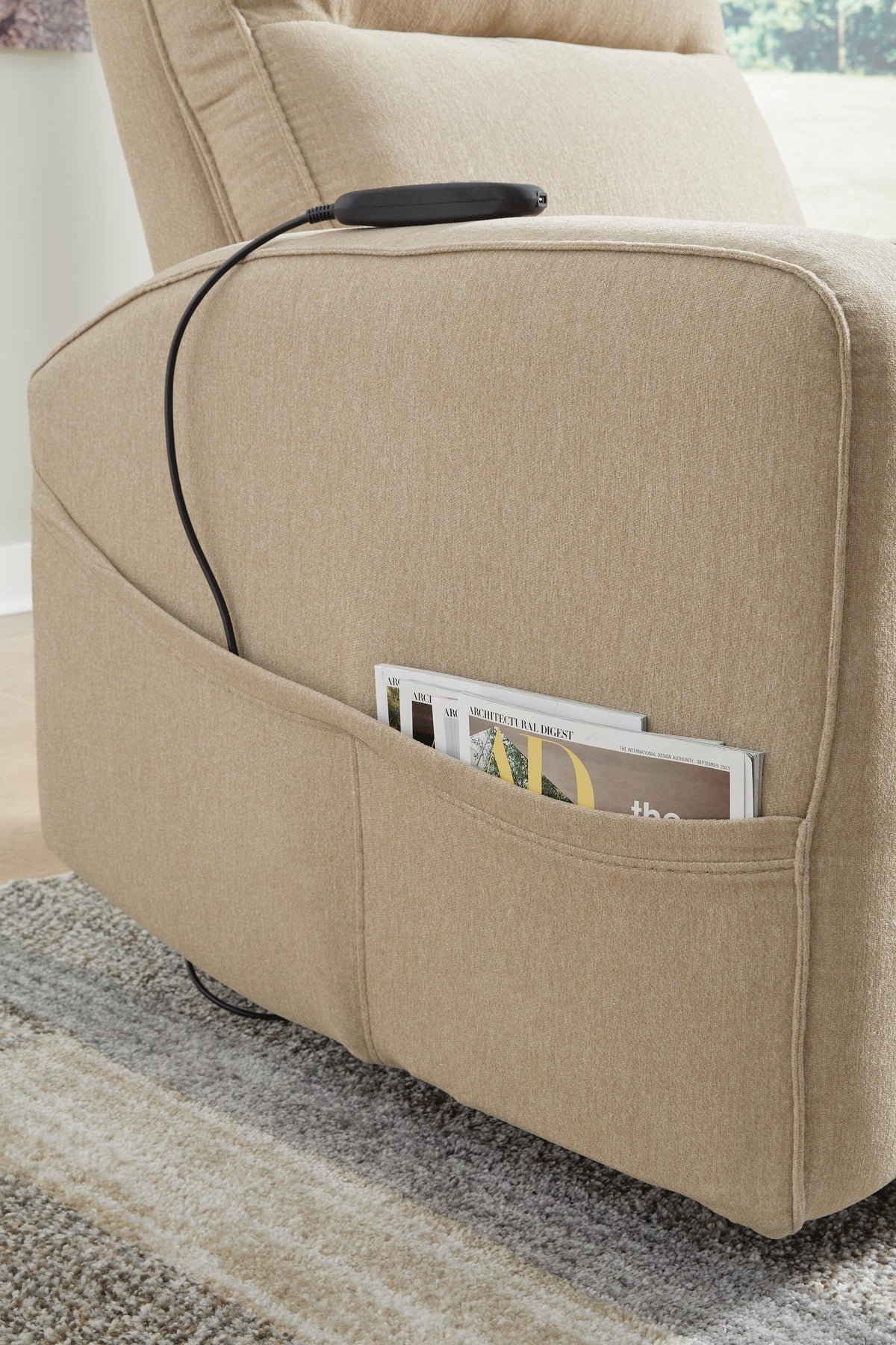 Starganza Power Lift Recliner Next-Gen Nuvella™ Performance Fabric