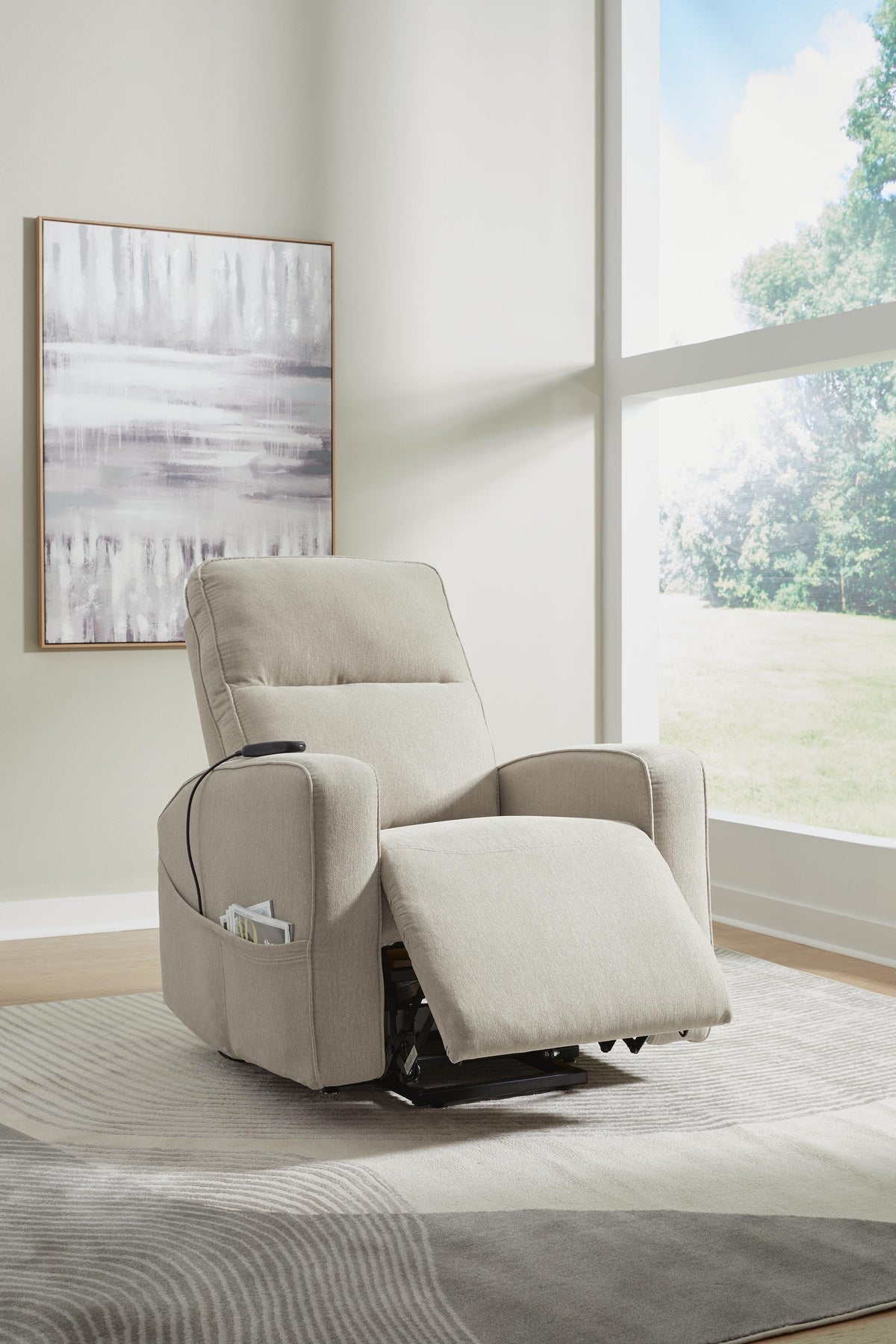 Starganza Power Lift Recliner Next-Gen Nuvella™ Performance Fabric