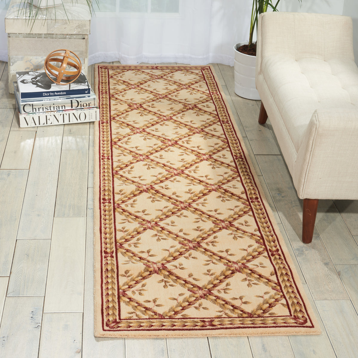 Ashton House AS09 Beige Rug - room scene