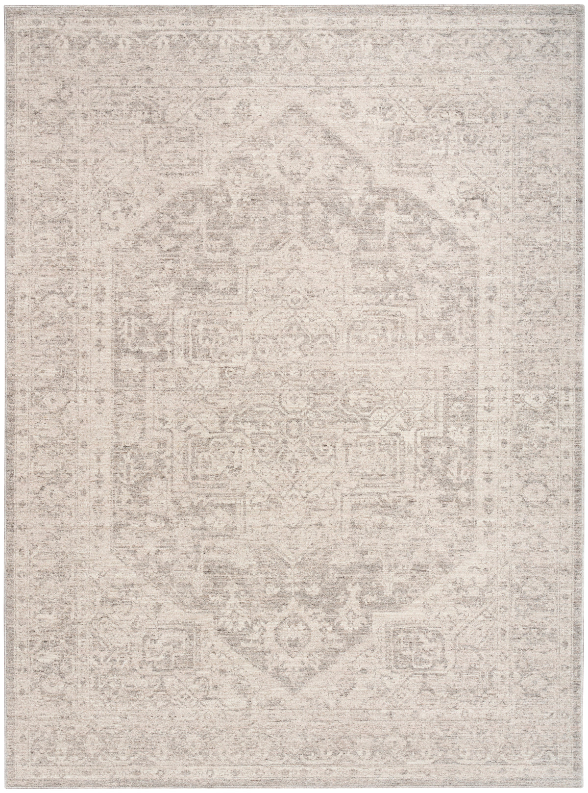 Pure Shades SAD02 Grey Rug - Rectangle