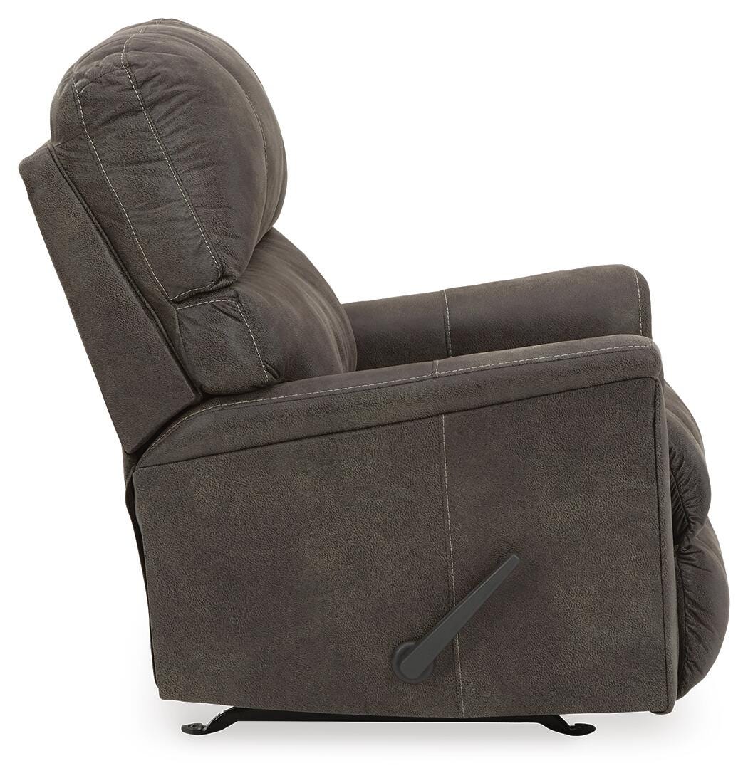 Navi Rocker Recliner Faux Leather