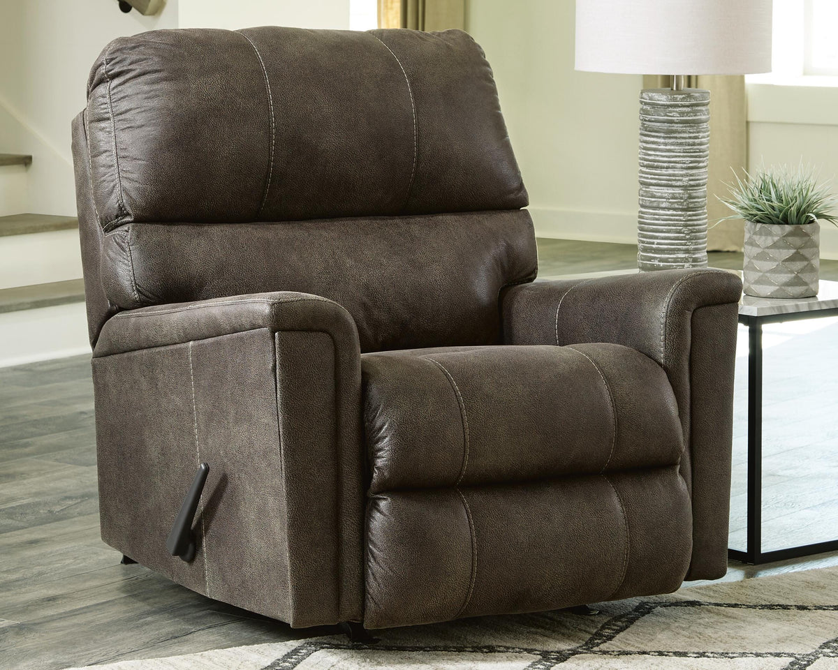 Navi Rocker Recliner Faux Leather