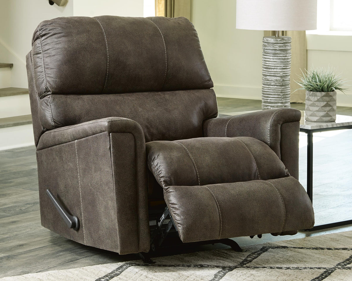 Navi Rocker Recliner Faux Leather