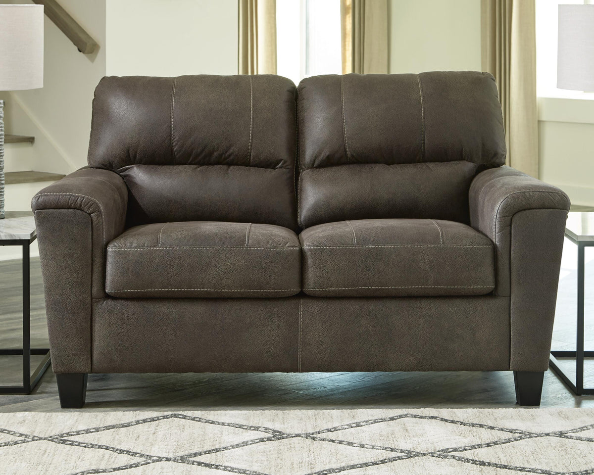 Navi Loveseat Faux Leather