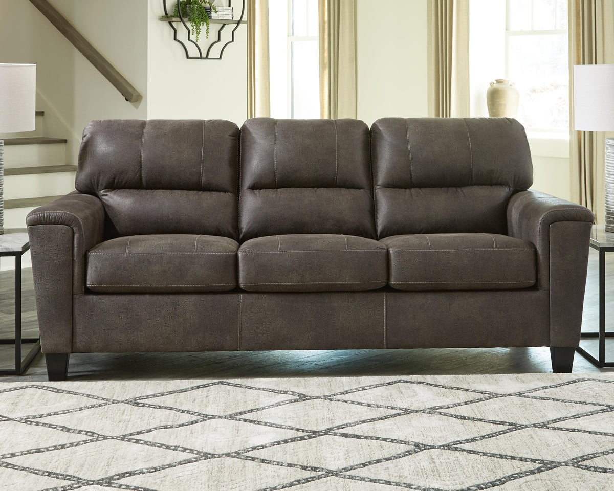 Navi Queen Sofa Sleeper Faux Leather