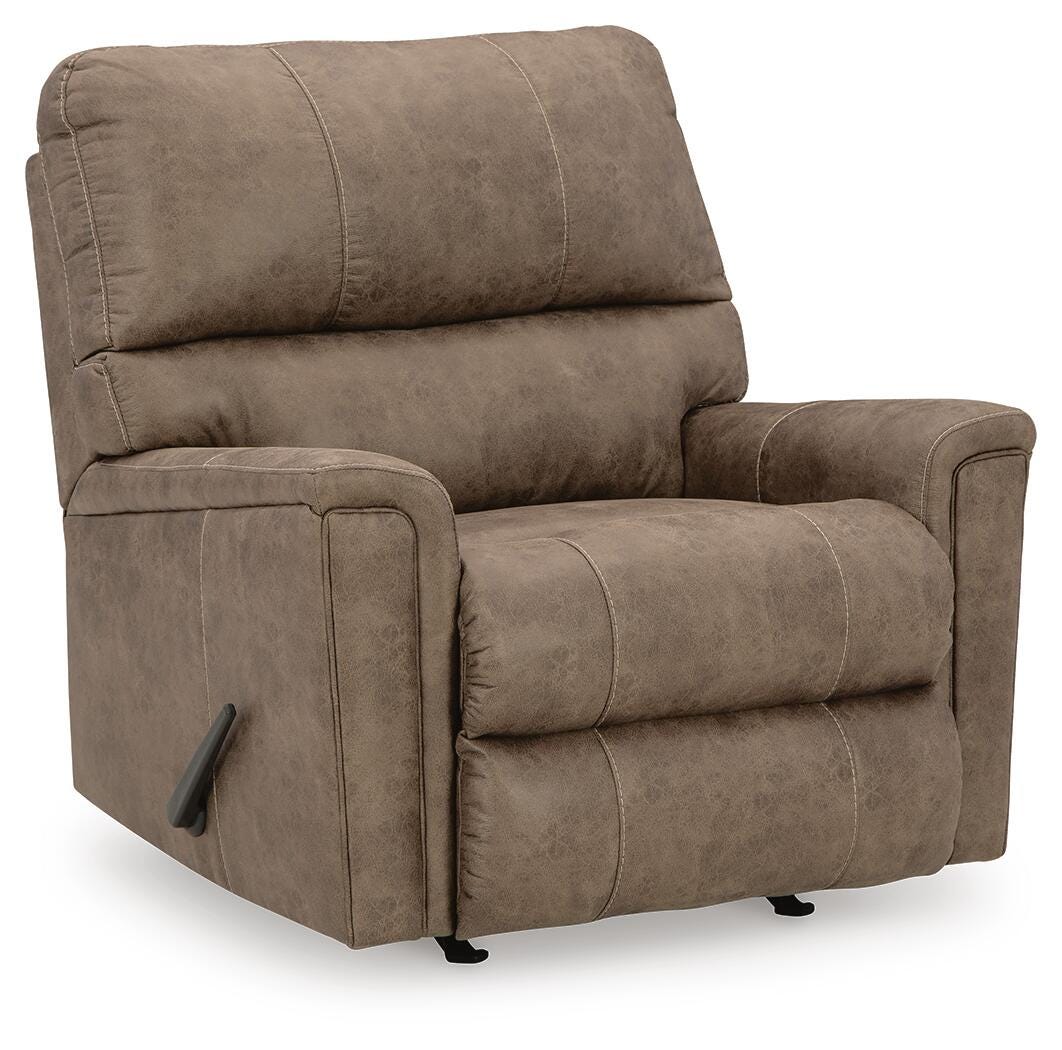 Navi Rocker Recliner Faux Leather