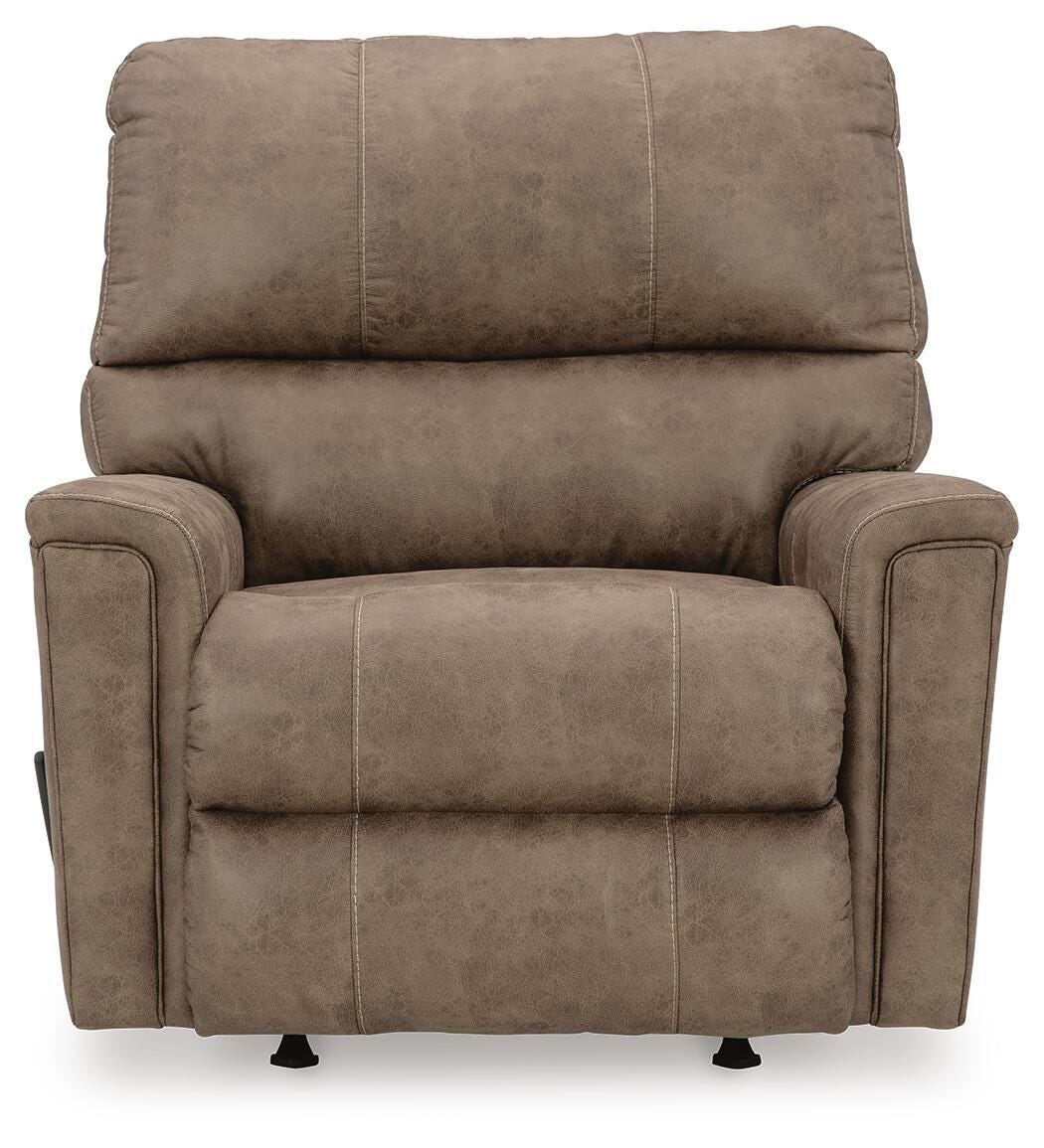 Navi Rocker Recliner Faux Leather