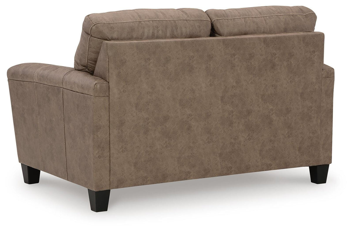 Navi Loveseat Faux Leather