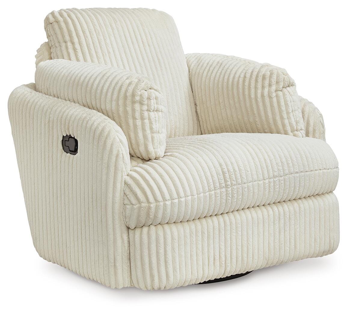 Tie-Breaker Swivel Glider Recliner Velvet