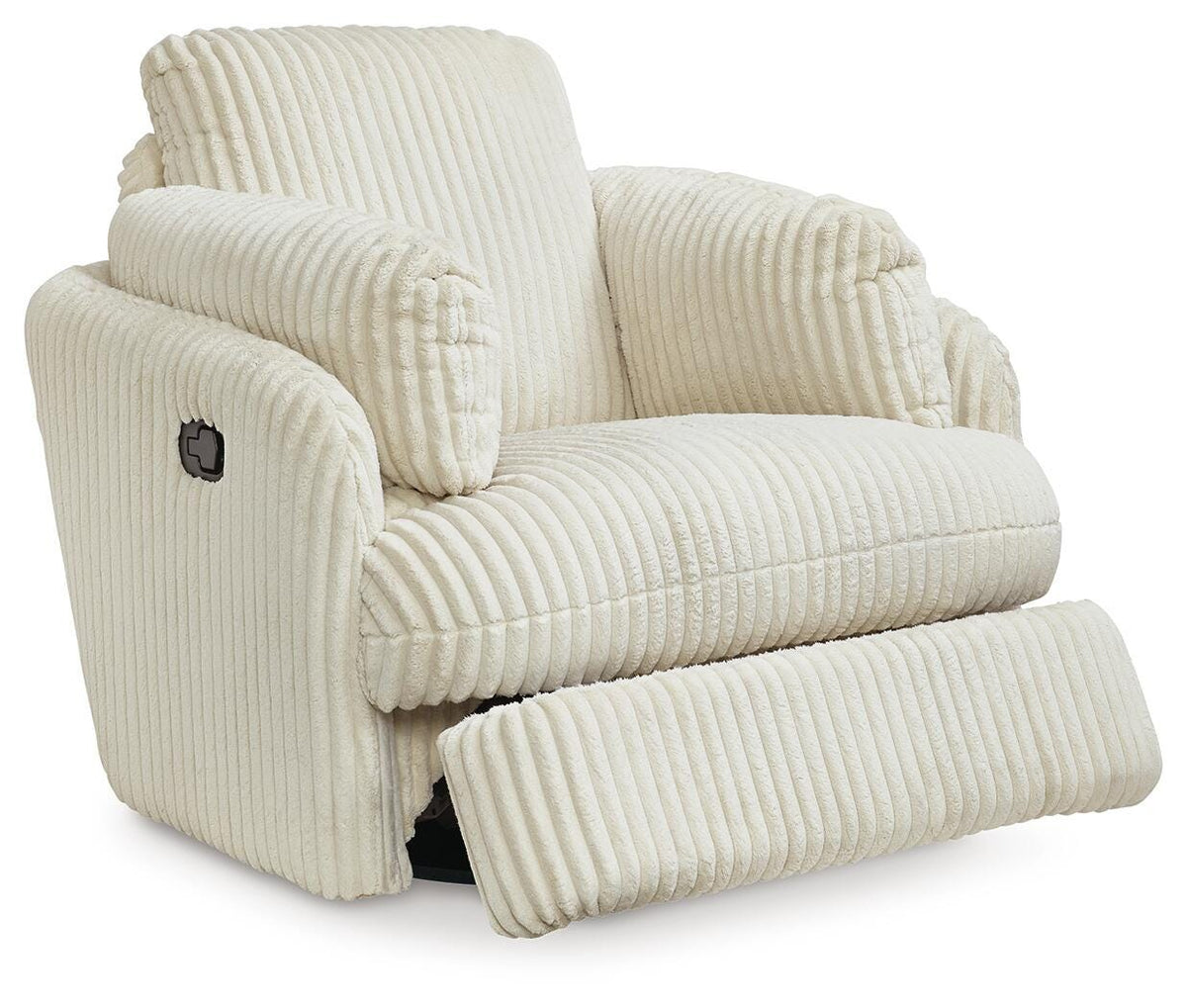 Tie-Breaker Swivel Glider Recliner Velvet