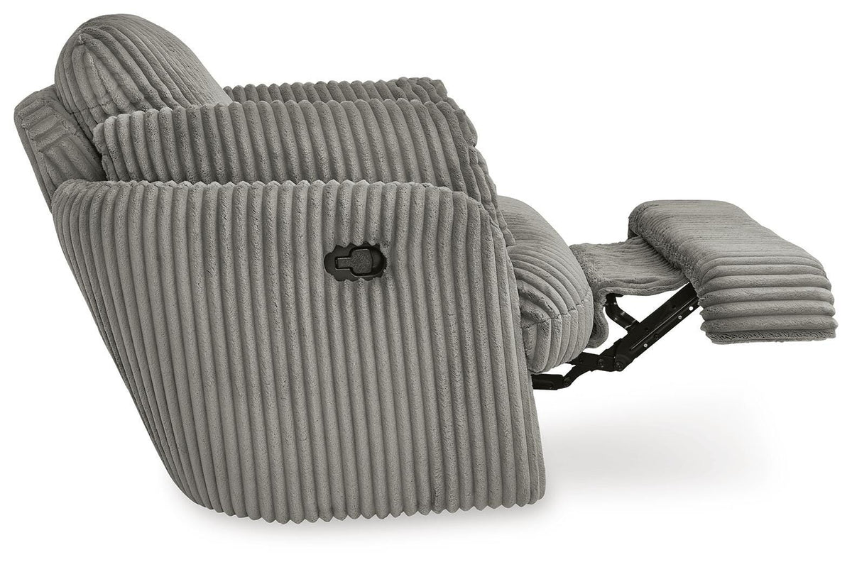 Tie-Breaker Swivel Glider Recliner Velvet