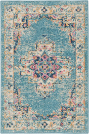 Passion PSN03 Light Blue Rug - Rectangle