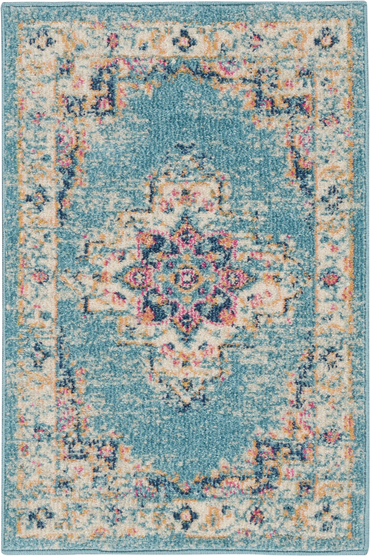 Passion PSN03 Light Blue Rug - Rectangle