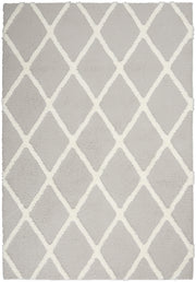 Feather Soft FEA01 Grey Ivory Rug - Rectangle