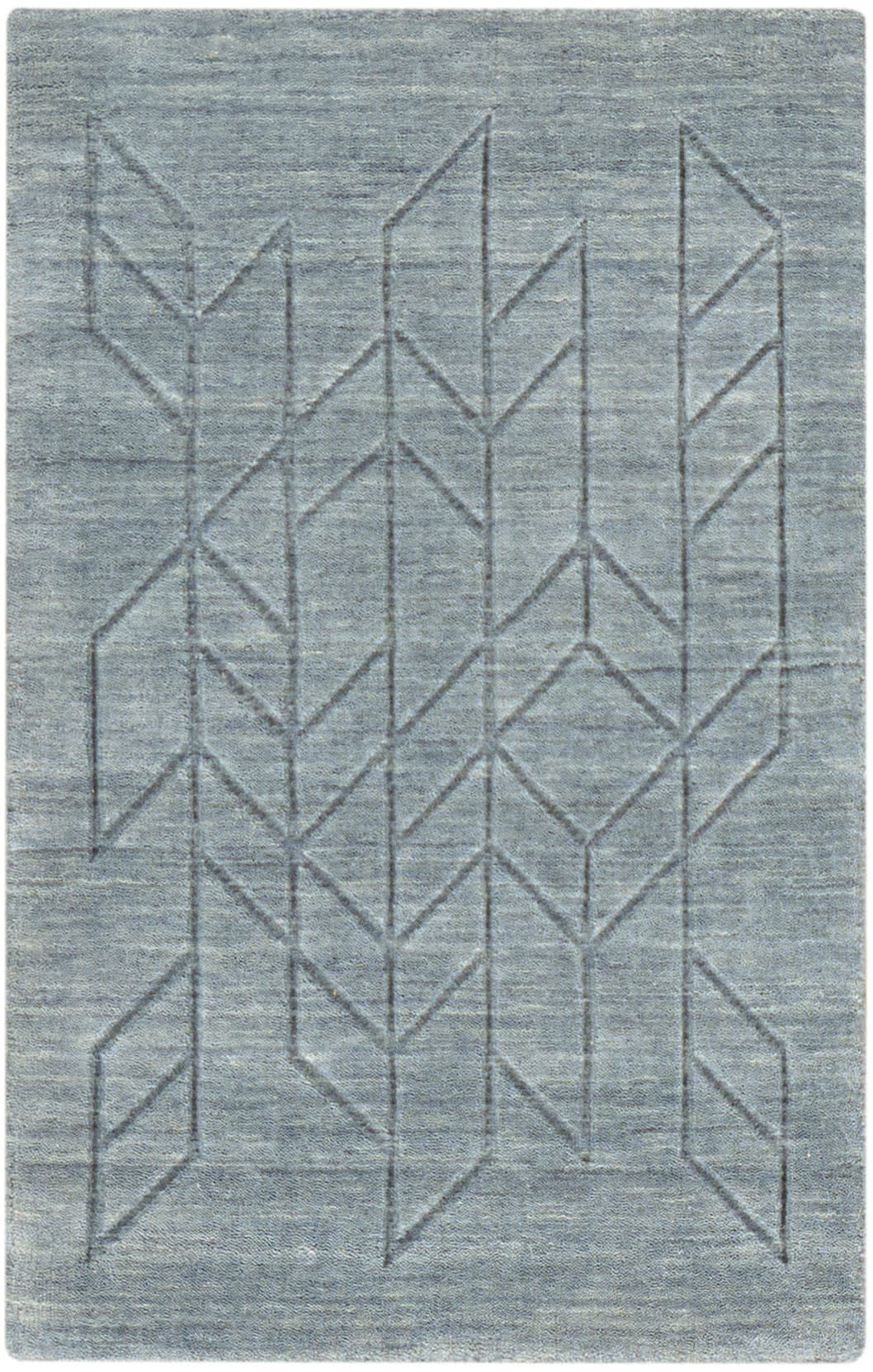 Alessia ALE01 Blue Rug - Rectangle