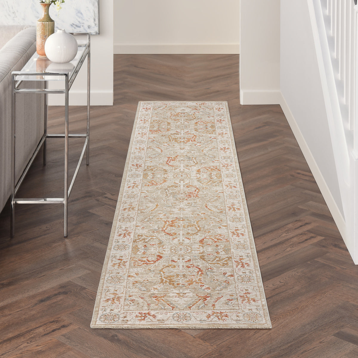 Infinite IFT01 Sage Ivory Rug - room scene