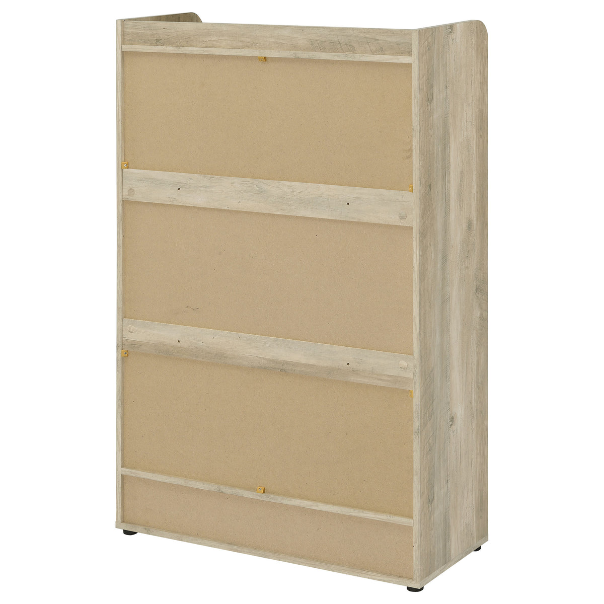 Denia 3-tier Engineered Wood Shoe Cabinet - Grey