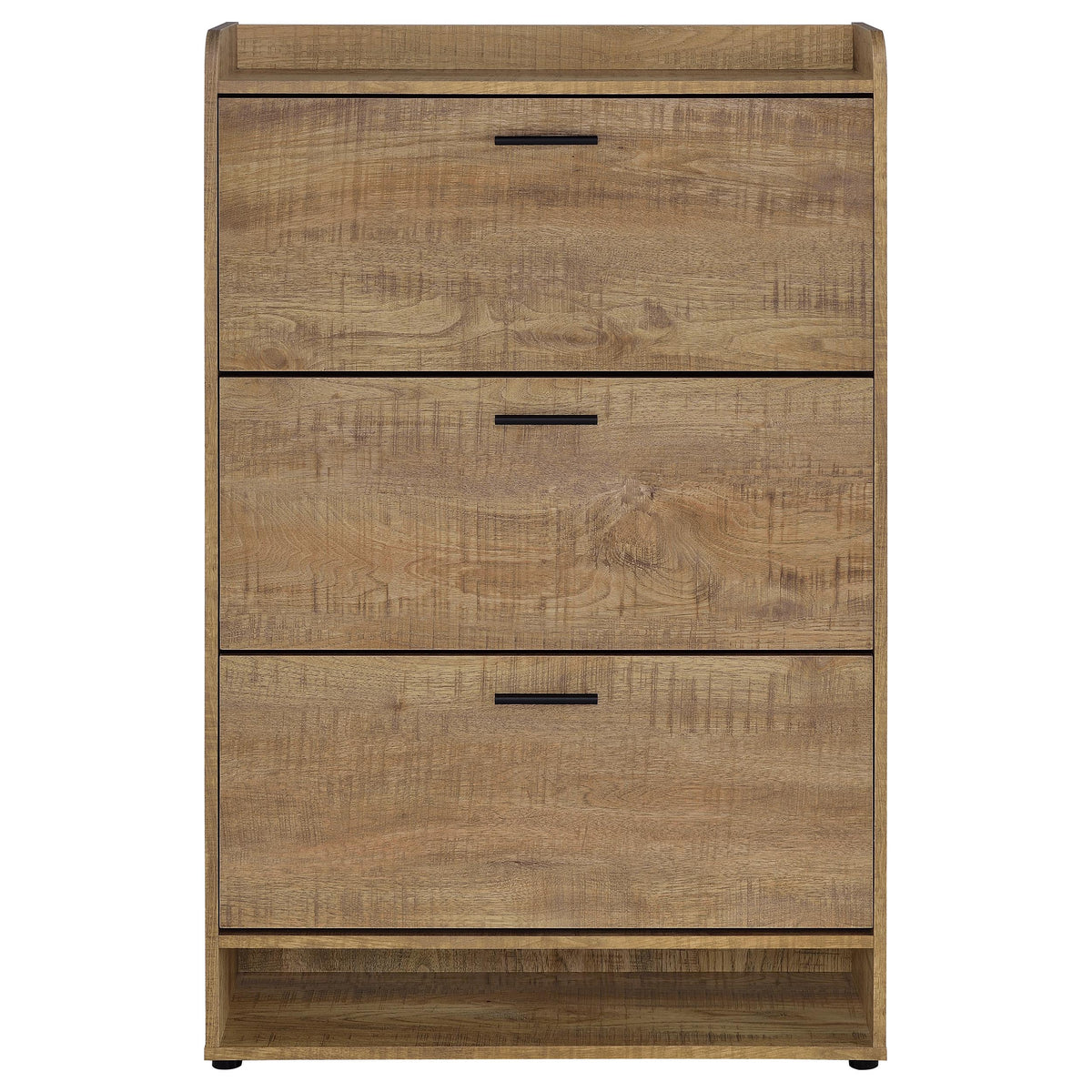 Denia 3-tier Engineered Wood Shoe Cabinet - Mango