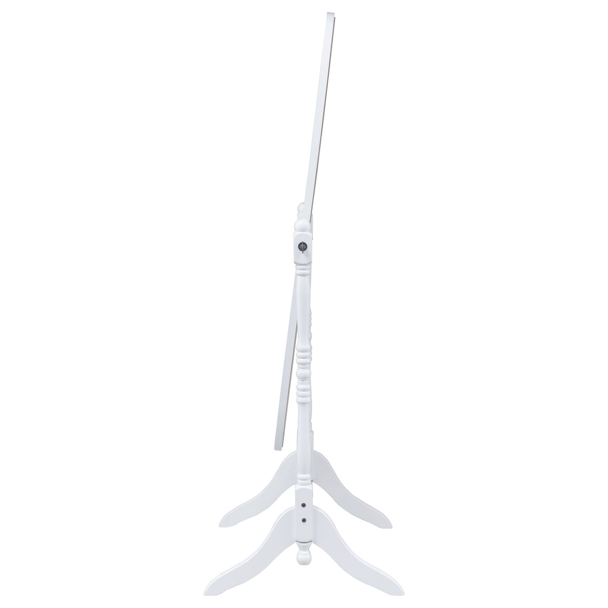 Foyet Wood Adjustable Full Length Cheval Mirror - White
