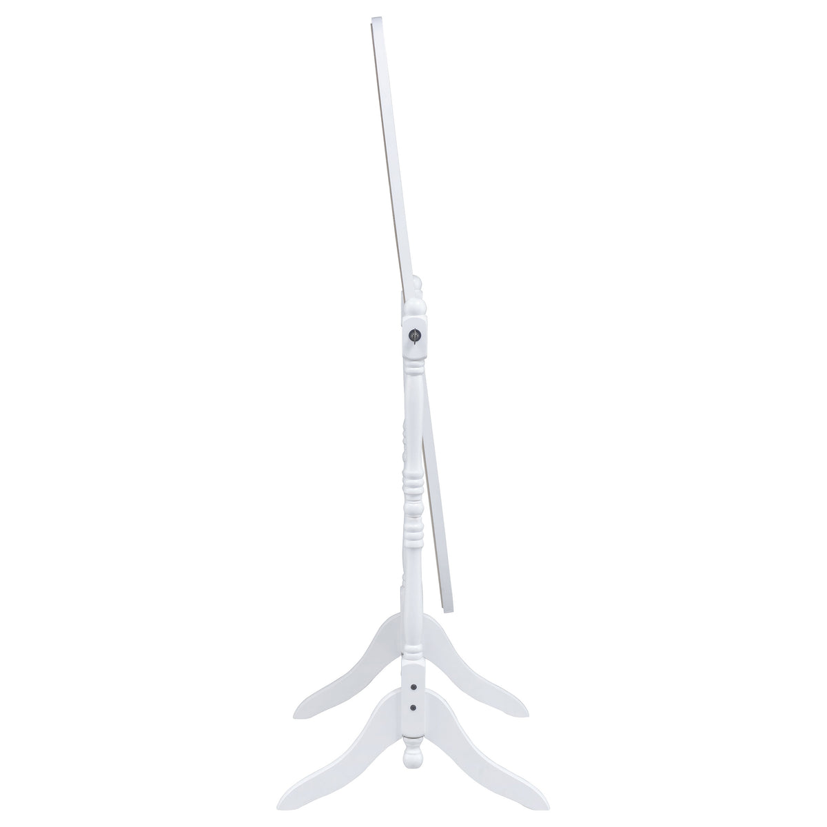 Foyet Wood Adjustable Full Length Cheval Mirror - White