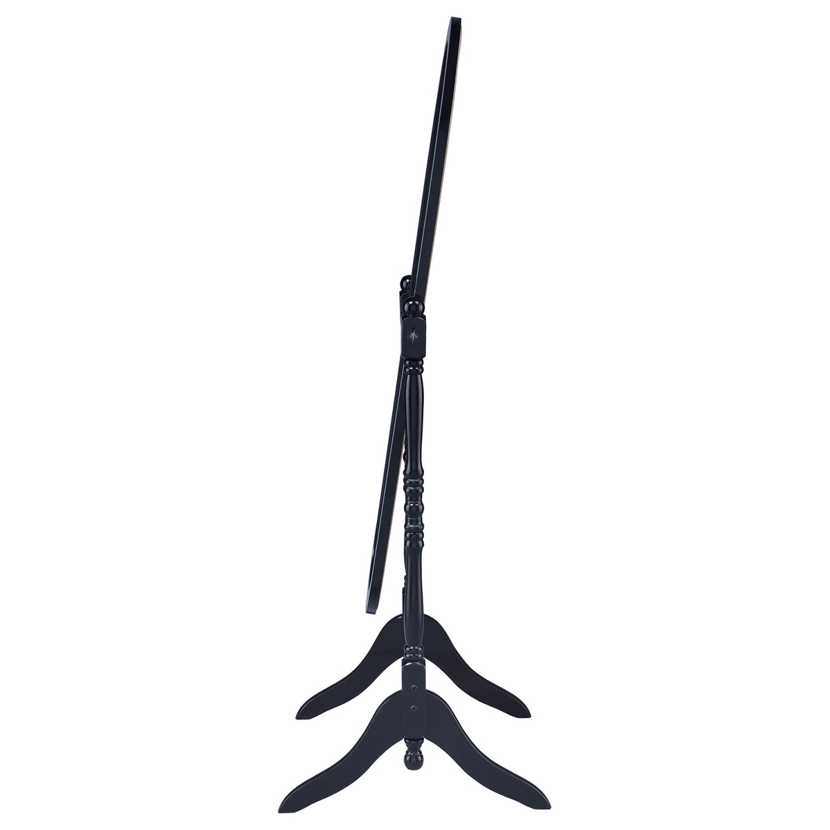 Foyet Wood Adjustable Full Length Cheval Mirror - Black