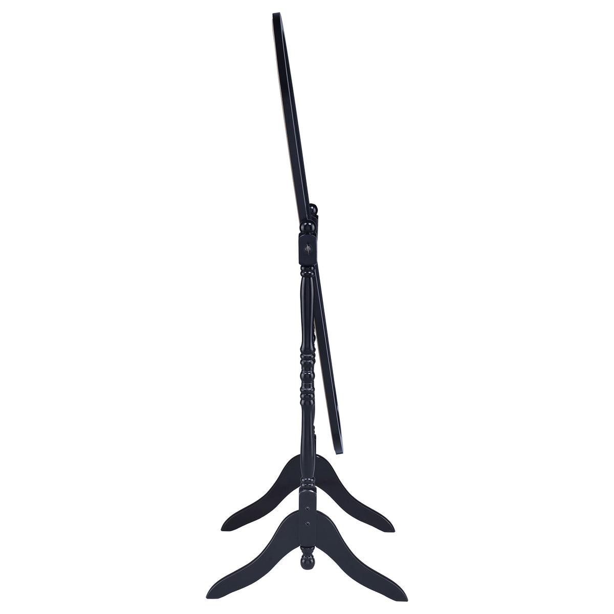 Foyet Wood Adjustable Full Length Cheval Mirror - Black