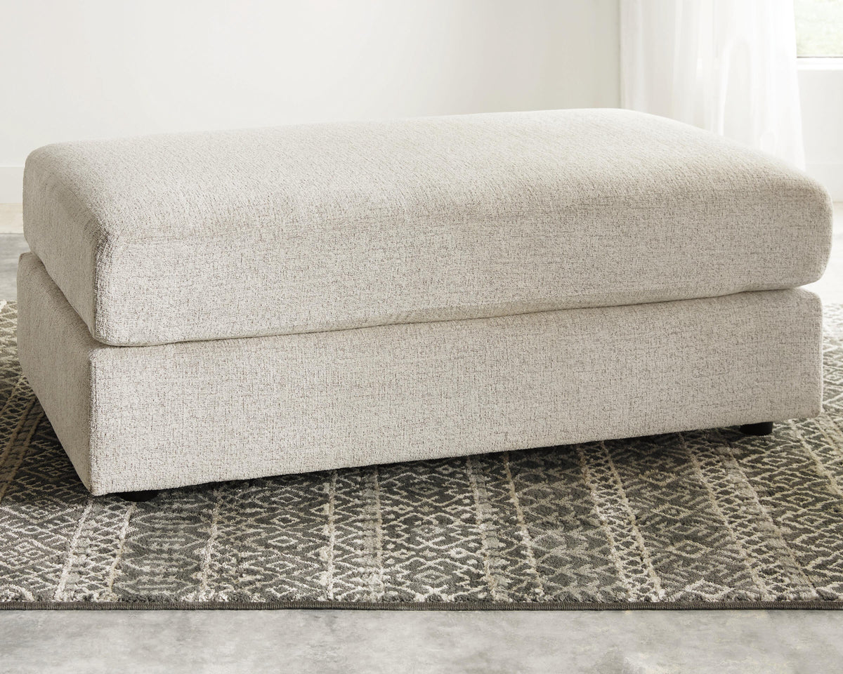 Soletren Oversized Accent Ottoman Chenille