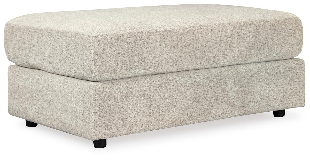 Soletren Oversized Accent Ottoman Chenille
