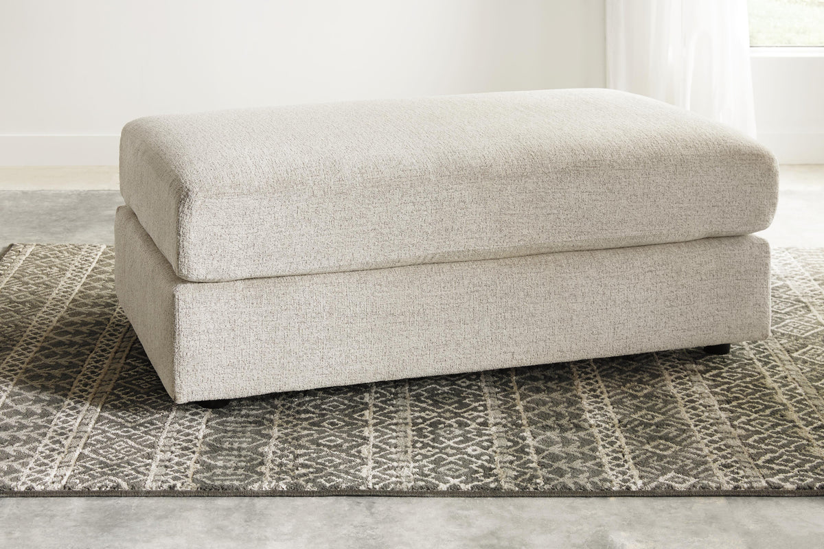 Soletren Oversized Accent Ottoman Chenille