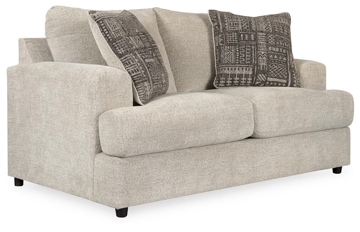 Soletren Loveseat, Oversized Chair and Ottoman