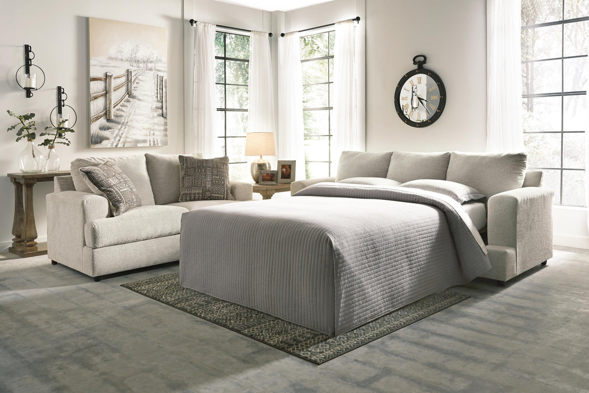 Soletren Queen Sofa Sleeper and Loveseat
