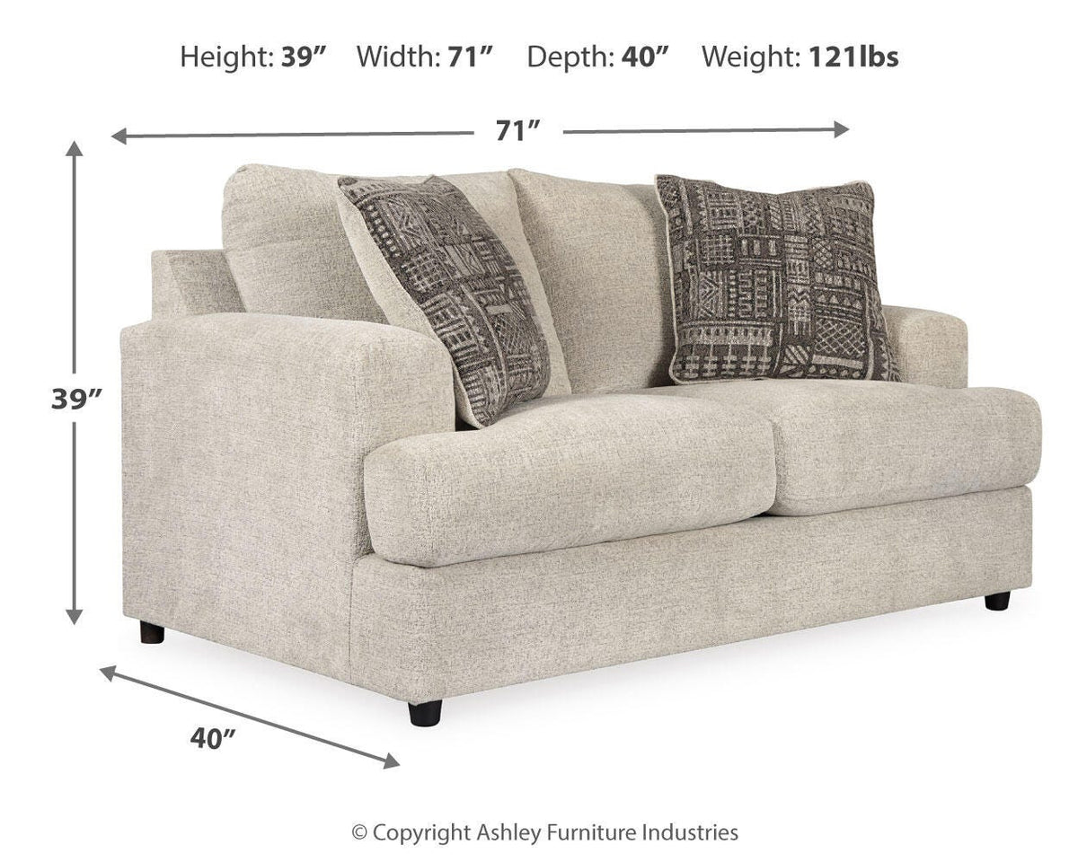 Soletren Loveseat Chenille