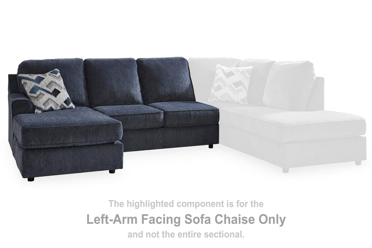 Albar Place LAF Sofa Chaise Chenille