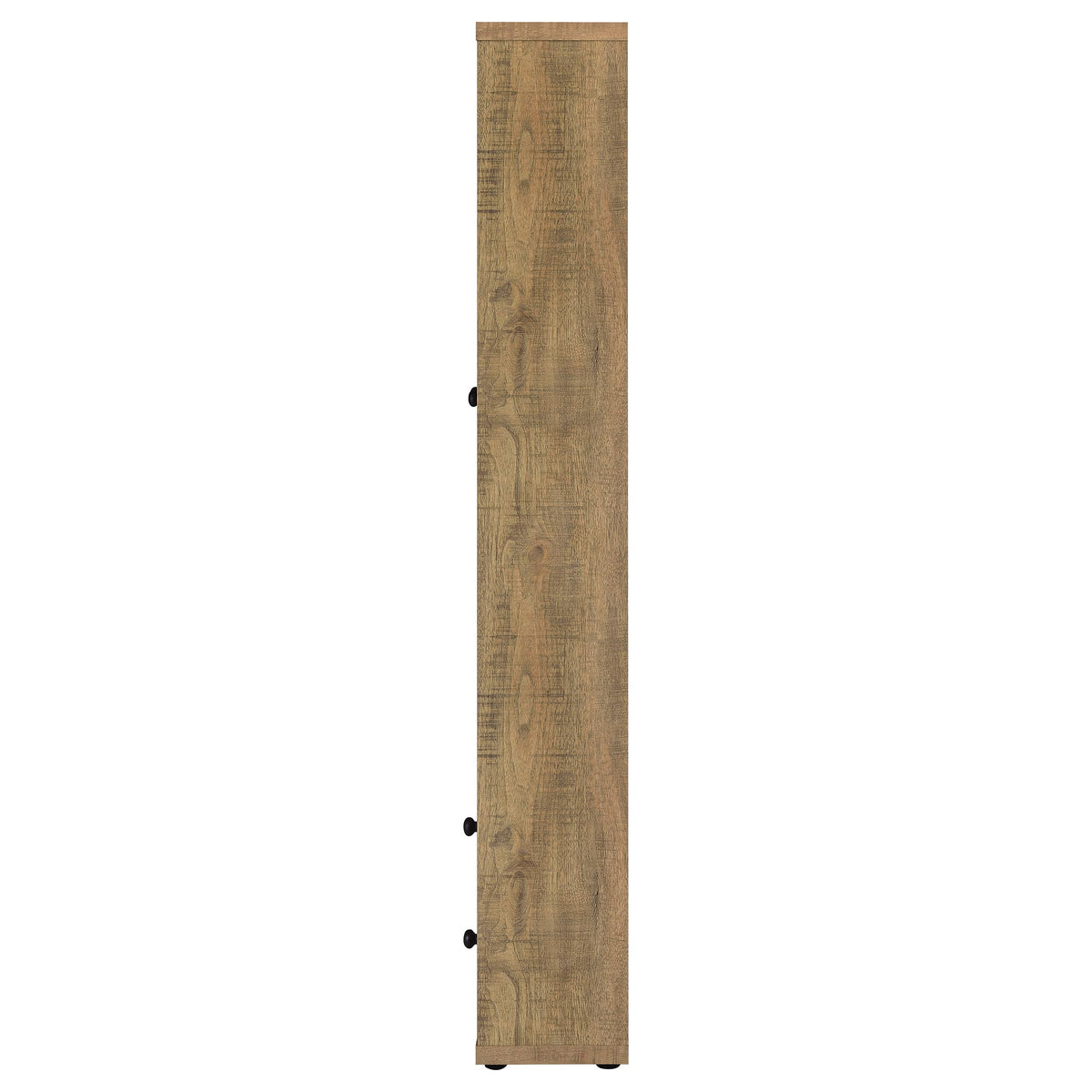 Hawthorne 3-shelf Glass Door Tall Cabinet with Drawers - Mango