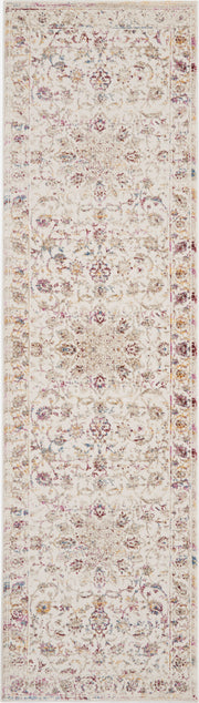 Melody MEL02 Ivory Multicolor Rug - Runner