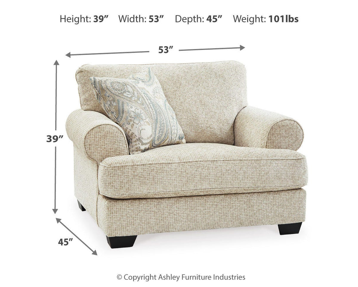 Monaghan Chair and a Half Chenille